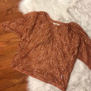 Lace and Beaded Top